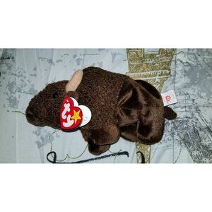 Ty Beanie Babies Roam The Buffalo